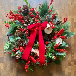 Taller de Coronas de Navidad